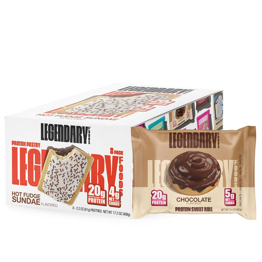 Legendary Foods 20gr Protein Pastry Hot Fudge,Keto Friendly, No Sugar Added and High Protein